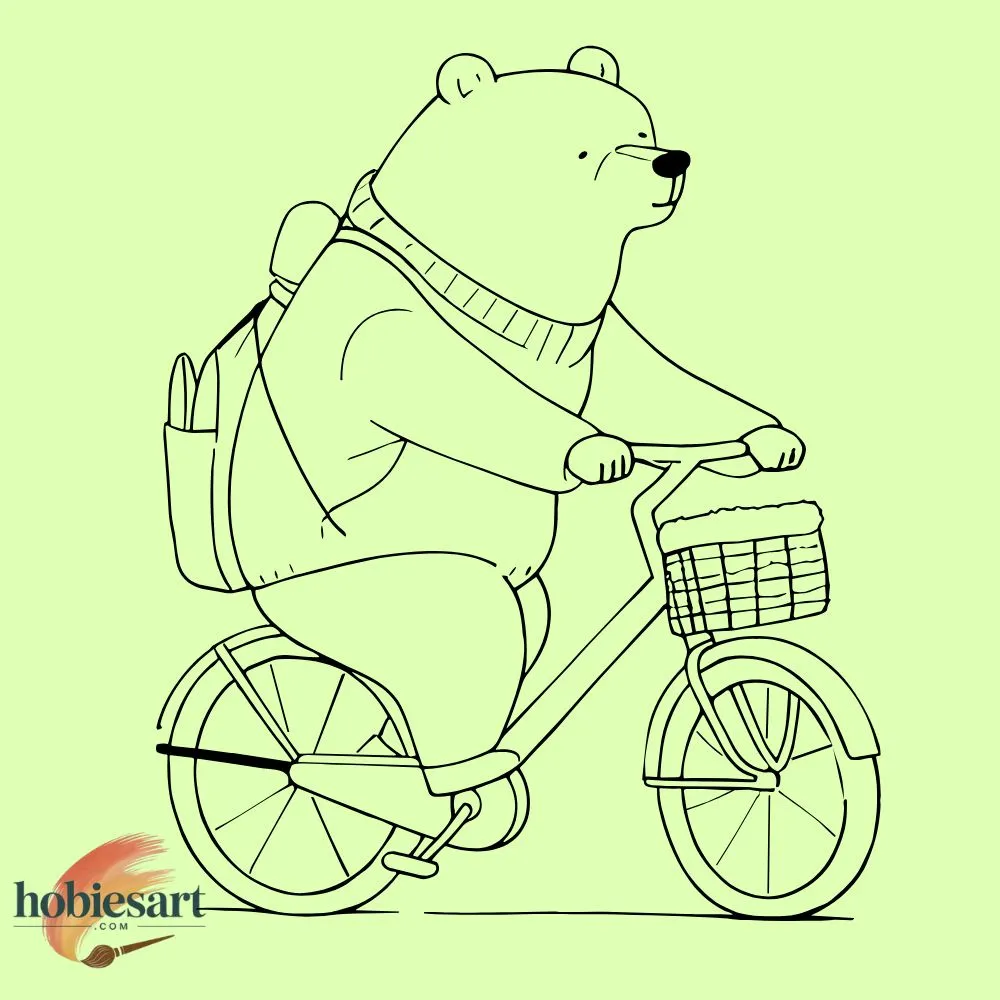Bear With Picnic Basket