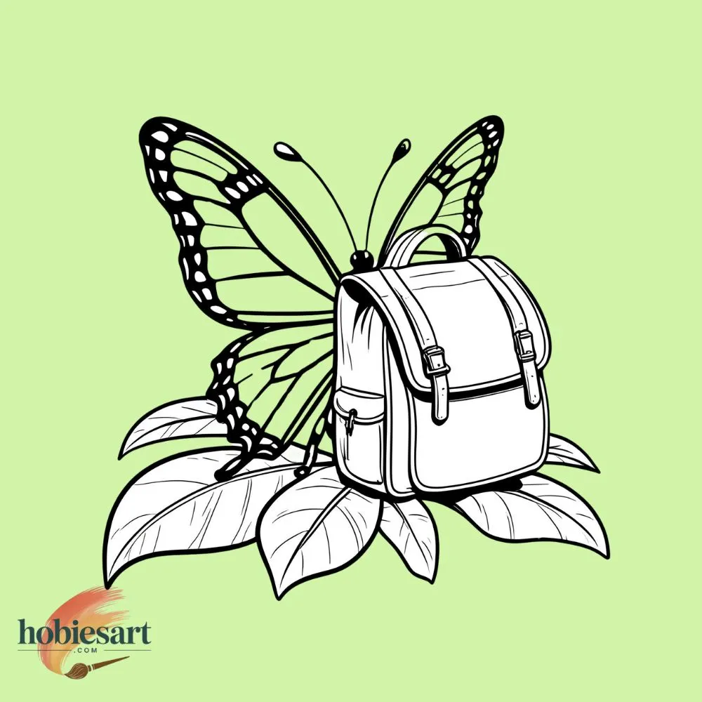 Butterfly with a Backpack