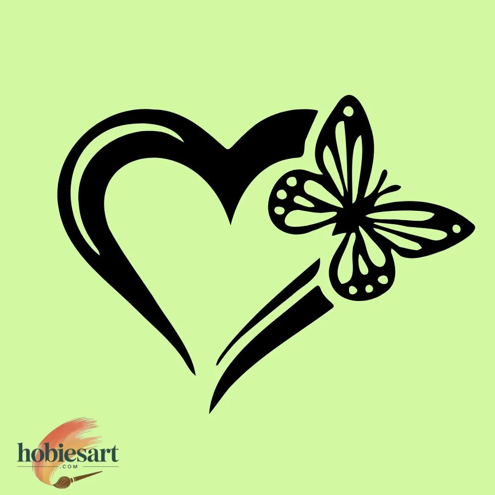 Butterfly with Heart