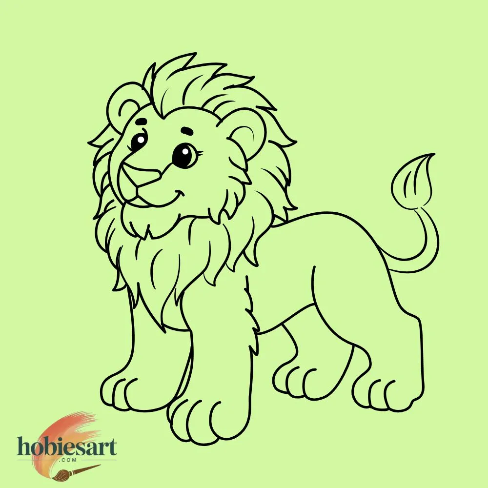 Cartoon Lion