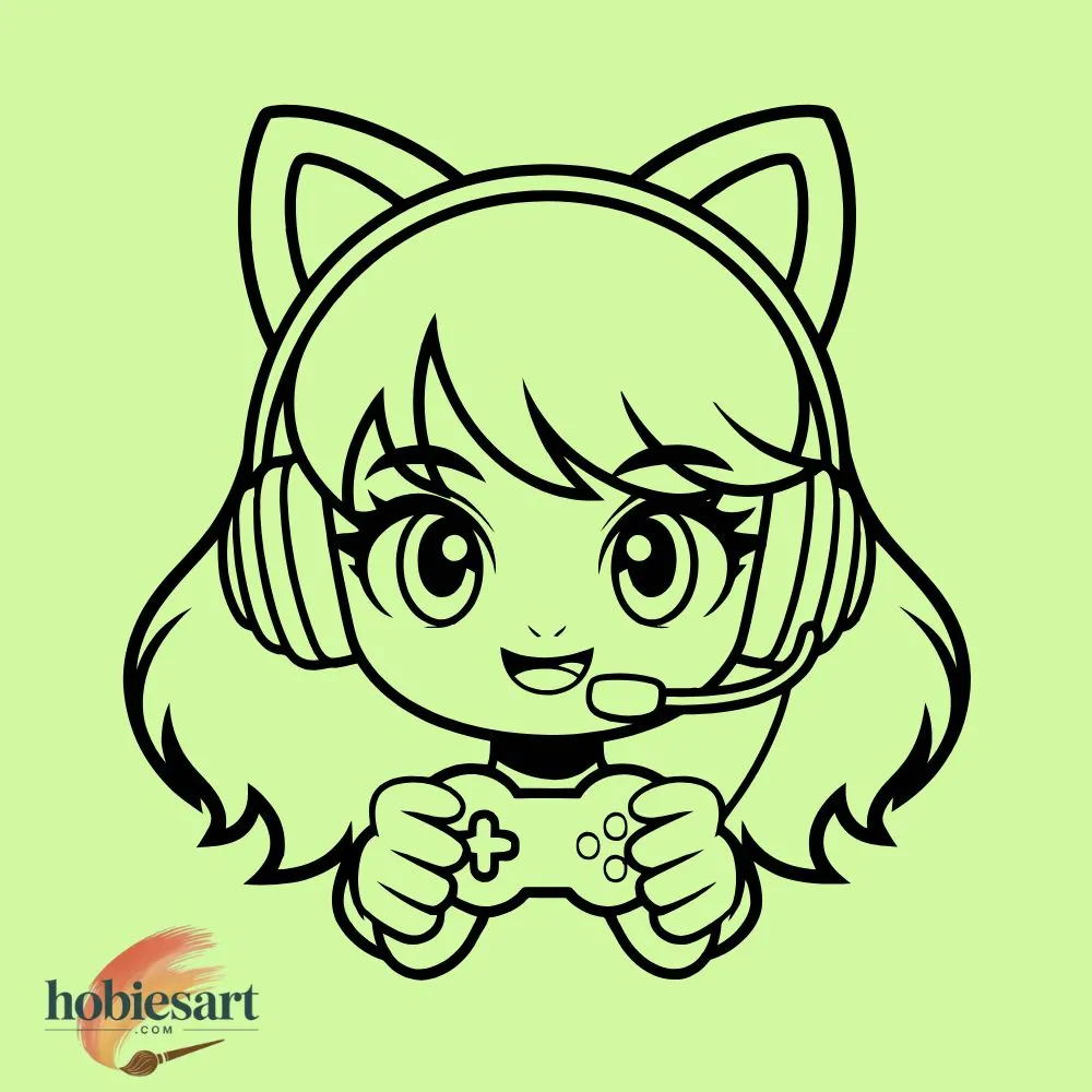 Cat Ears Anime Girl