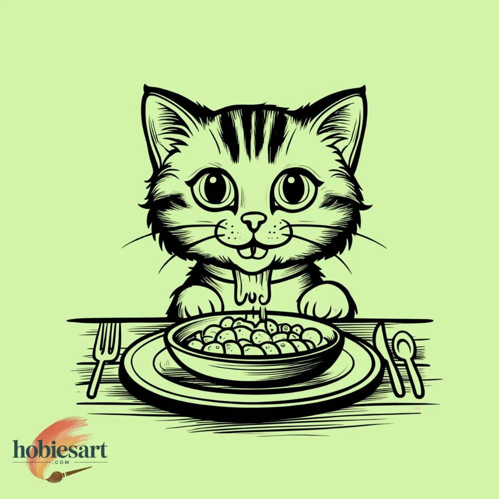 Cat’s Dinner Time