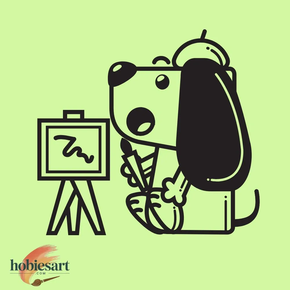 Dog as Artist