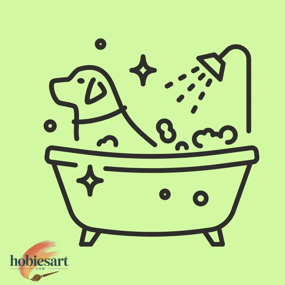 Doggie Bath Time