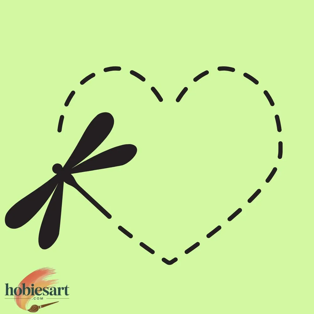 Dragonfly with Heart