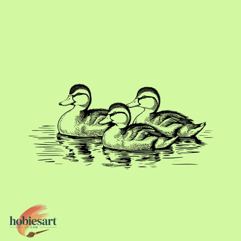 Ducklings Relaxing