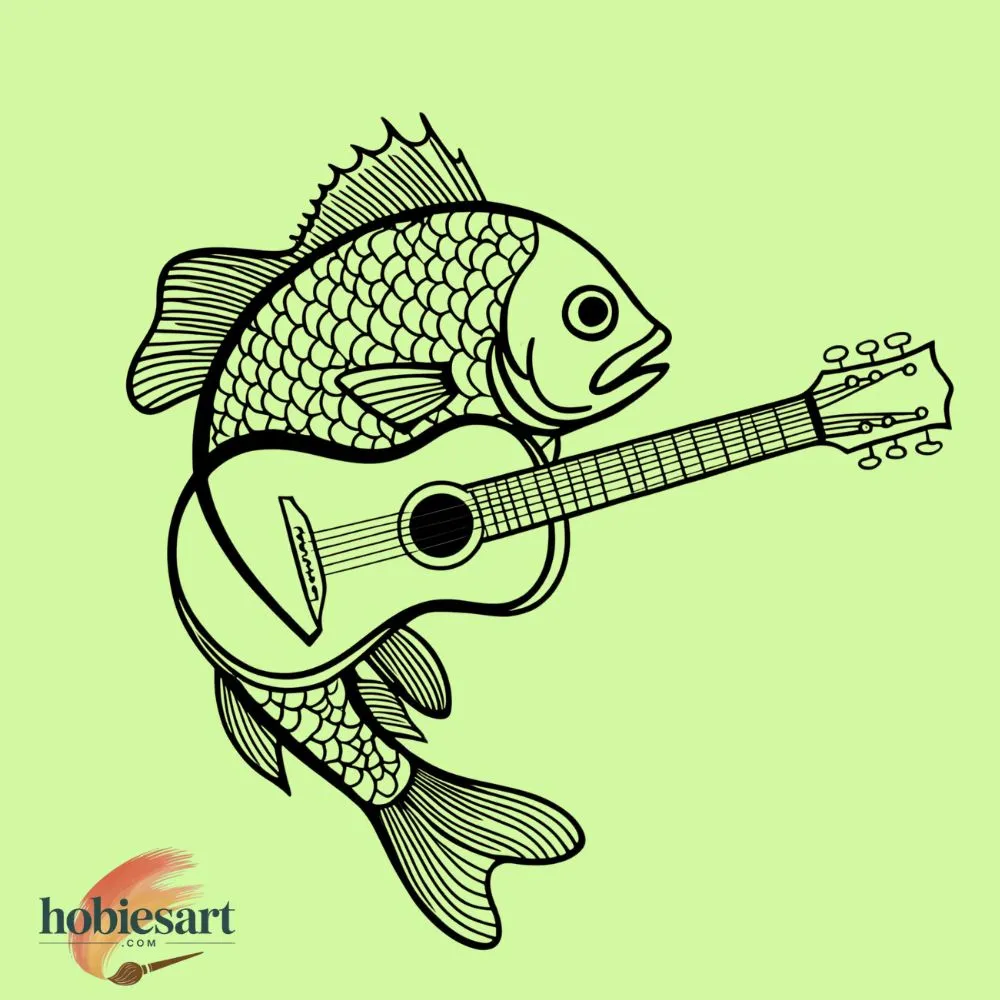 Fish Playing Guitar