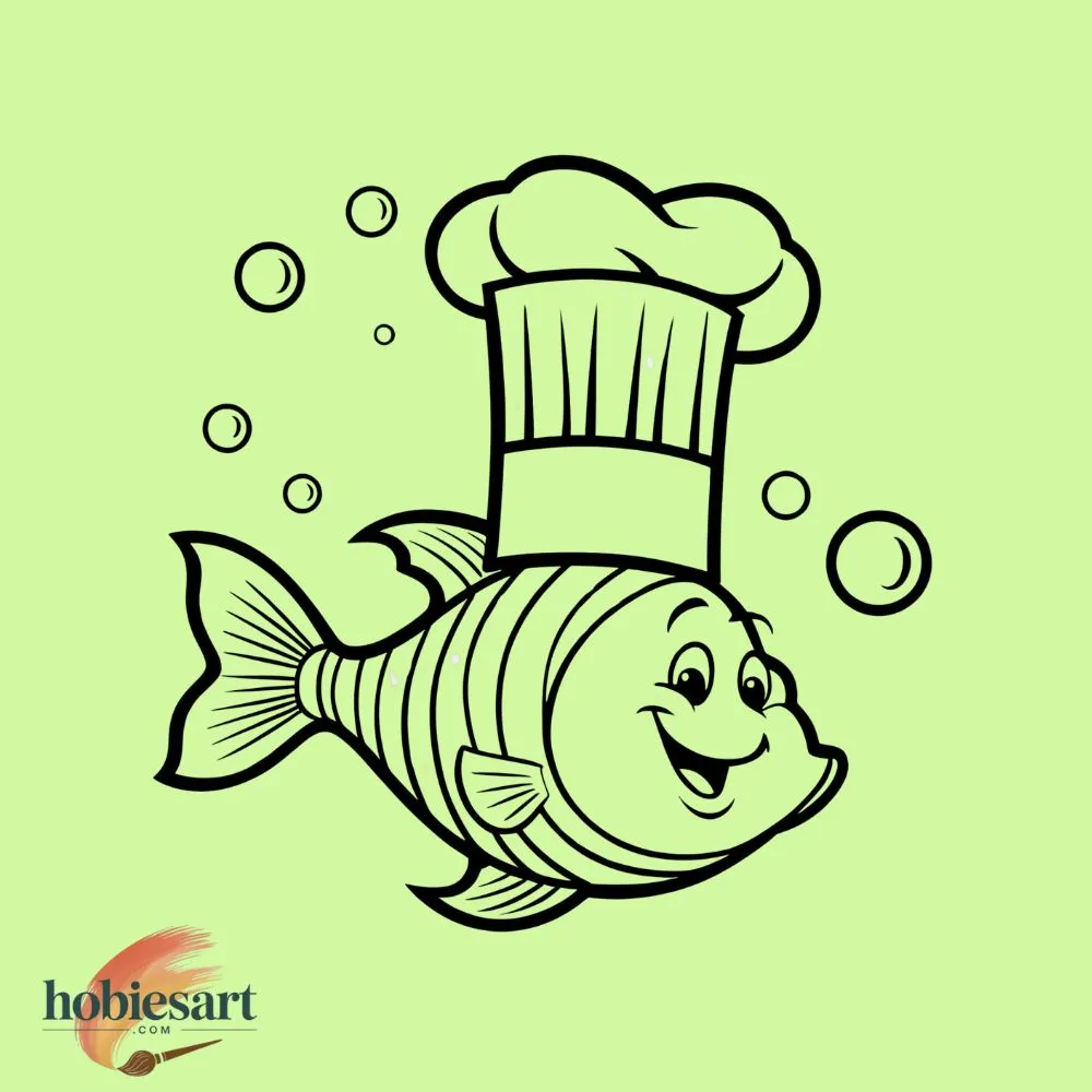 Fish With Chef Hat