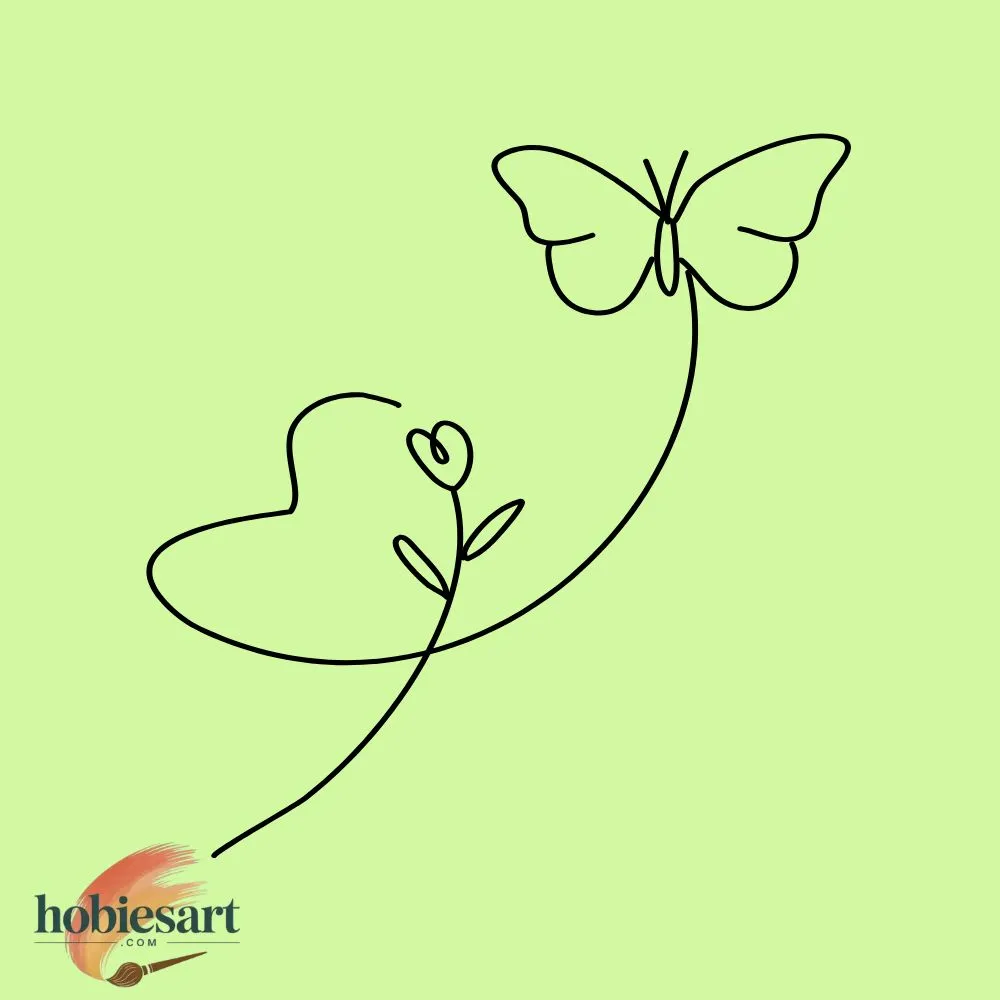 Line of Butterflies