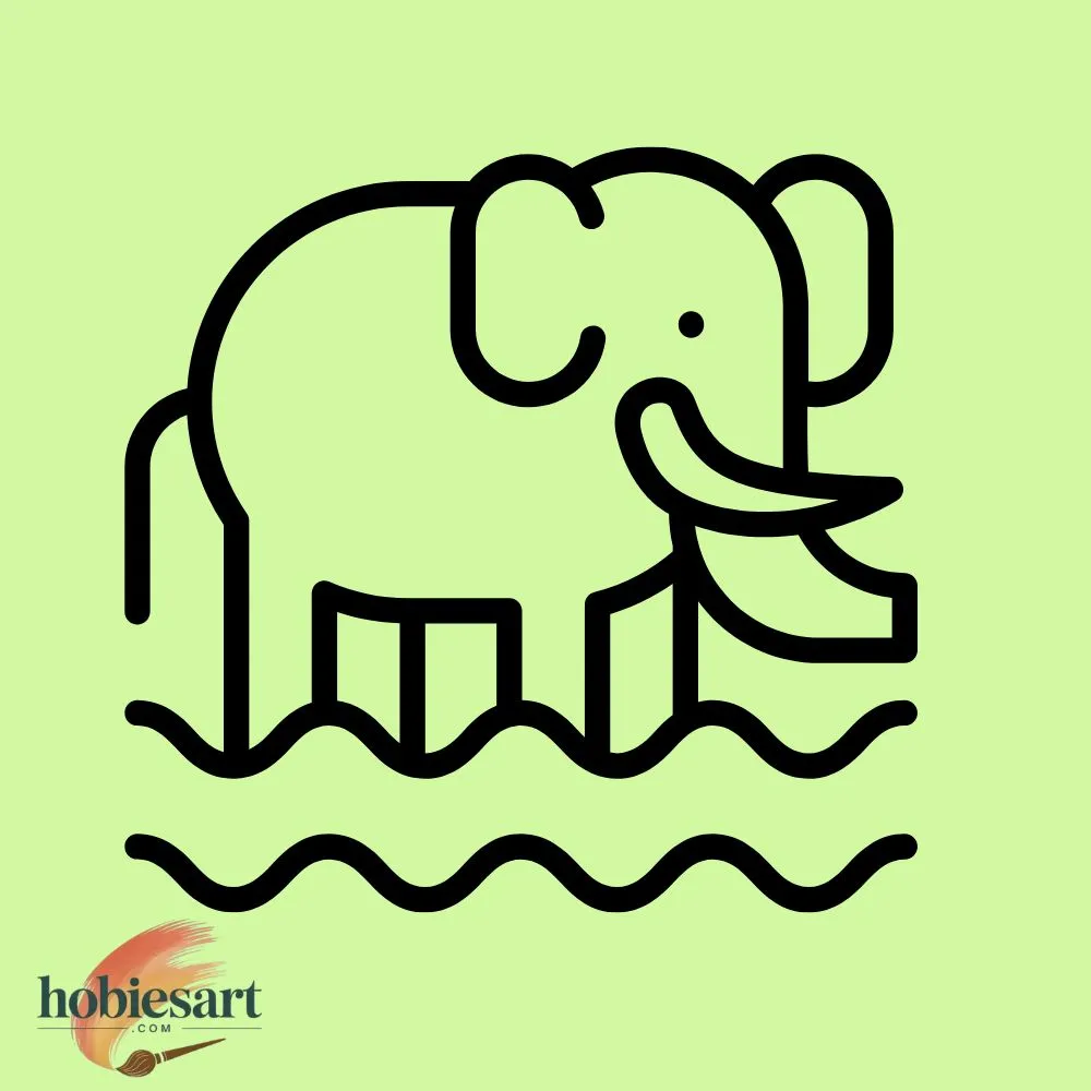 Monoline Elephant