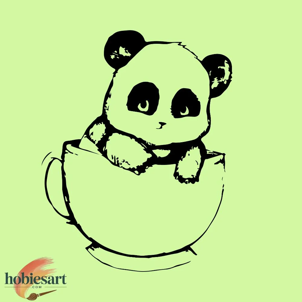Panda in Teacup