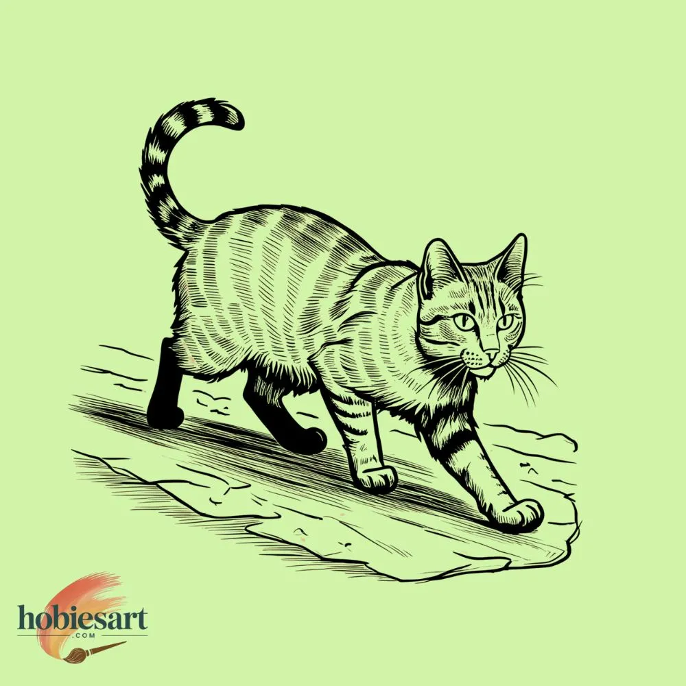 Prowling Cat