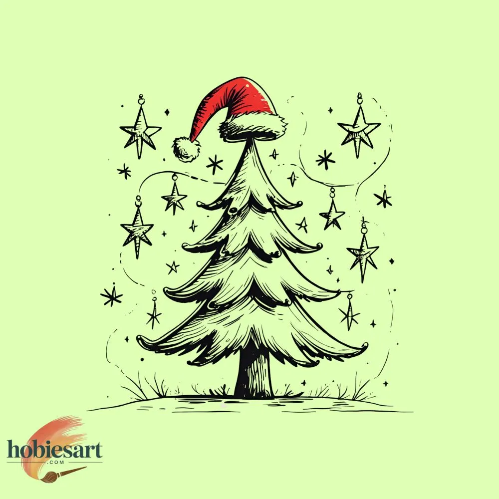Santa’s Hat Tree Topper