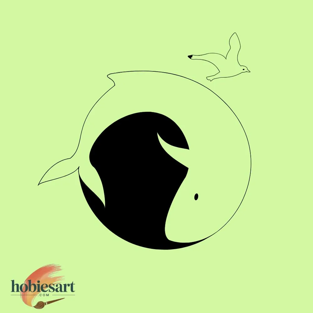 Whale and Seagulls