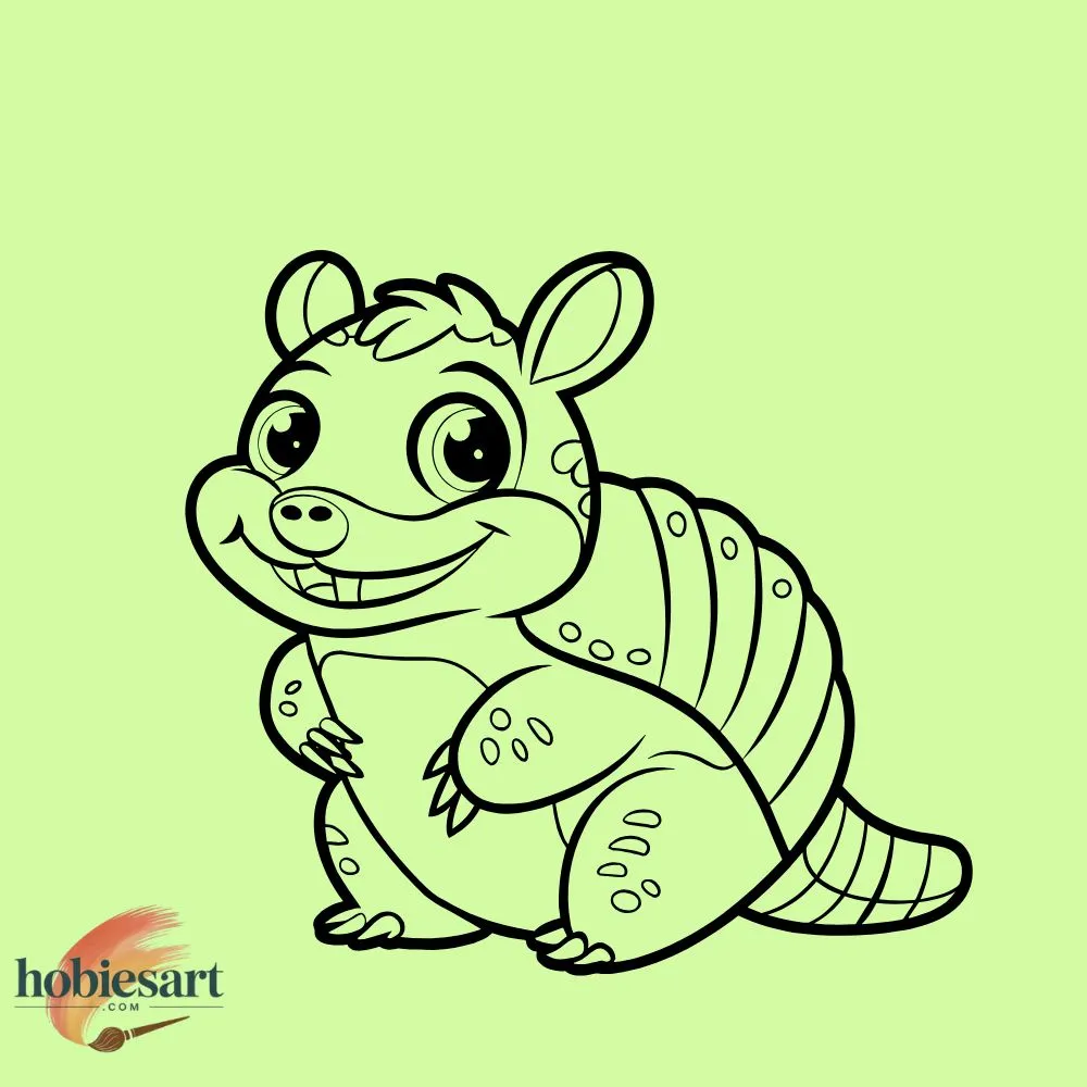 Armadillo Coloring