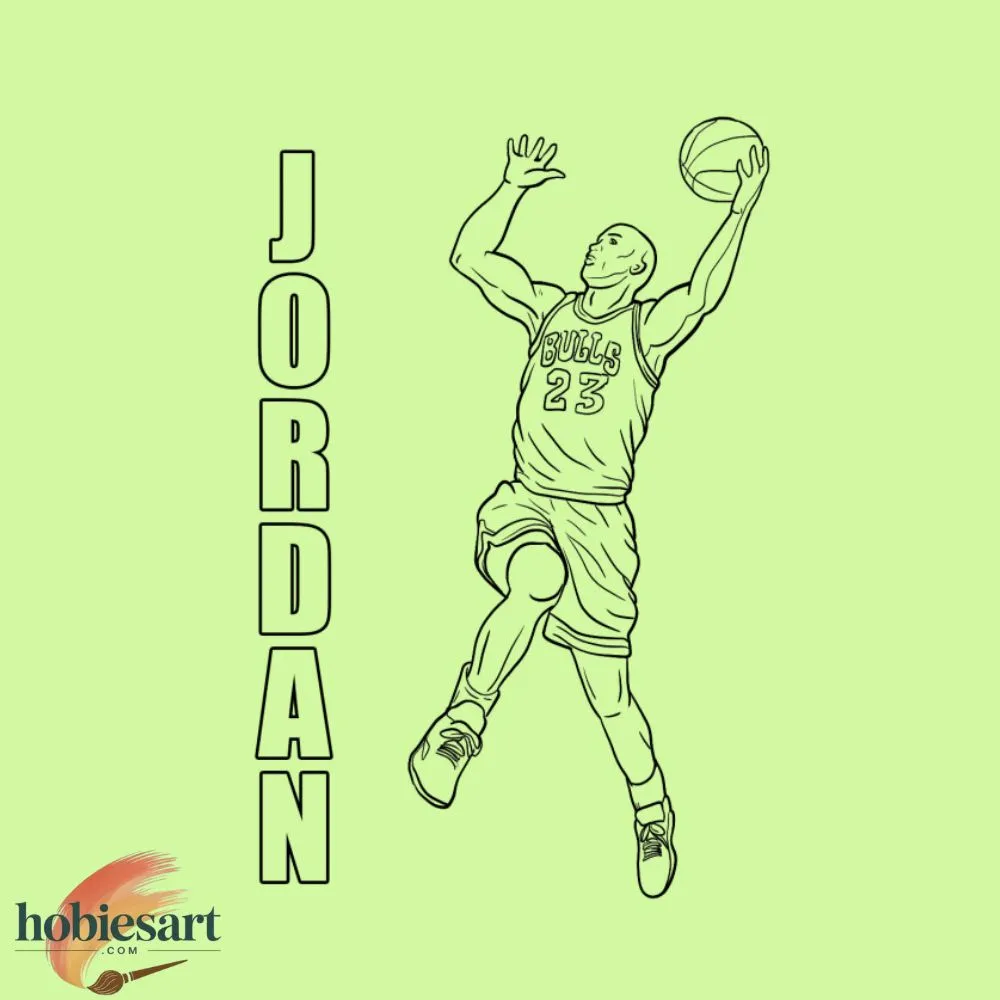 Creative Jordan Coloring