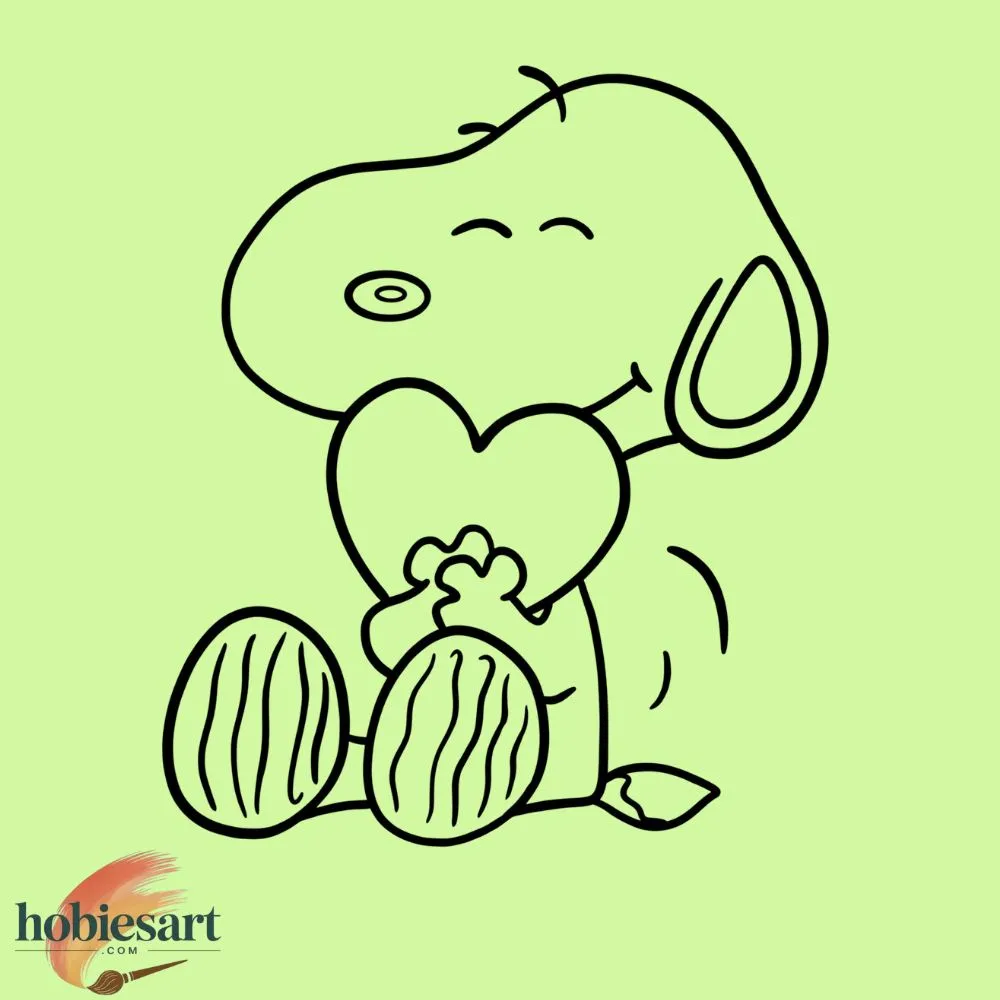 Cute Snoopy Coloring