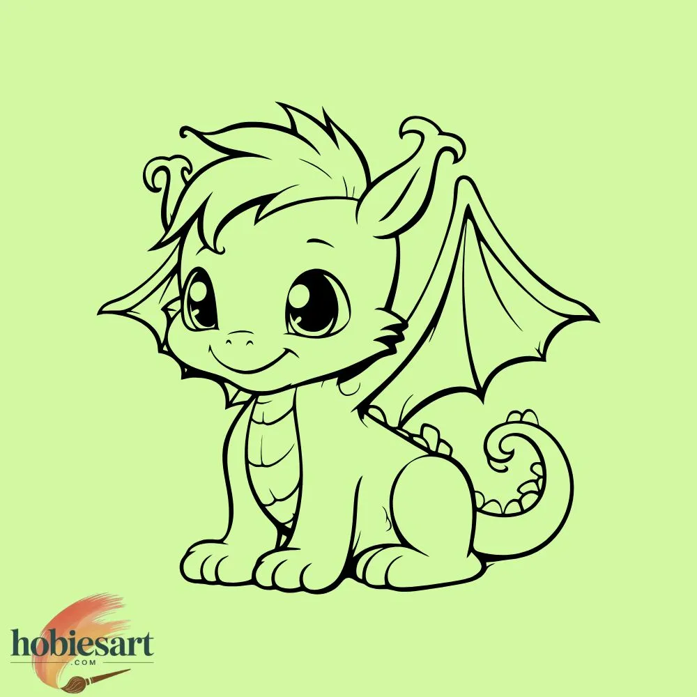 Baby Dragon Cuddly Style