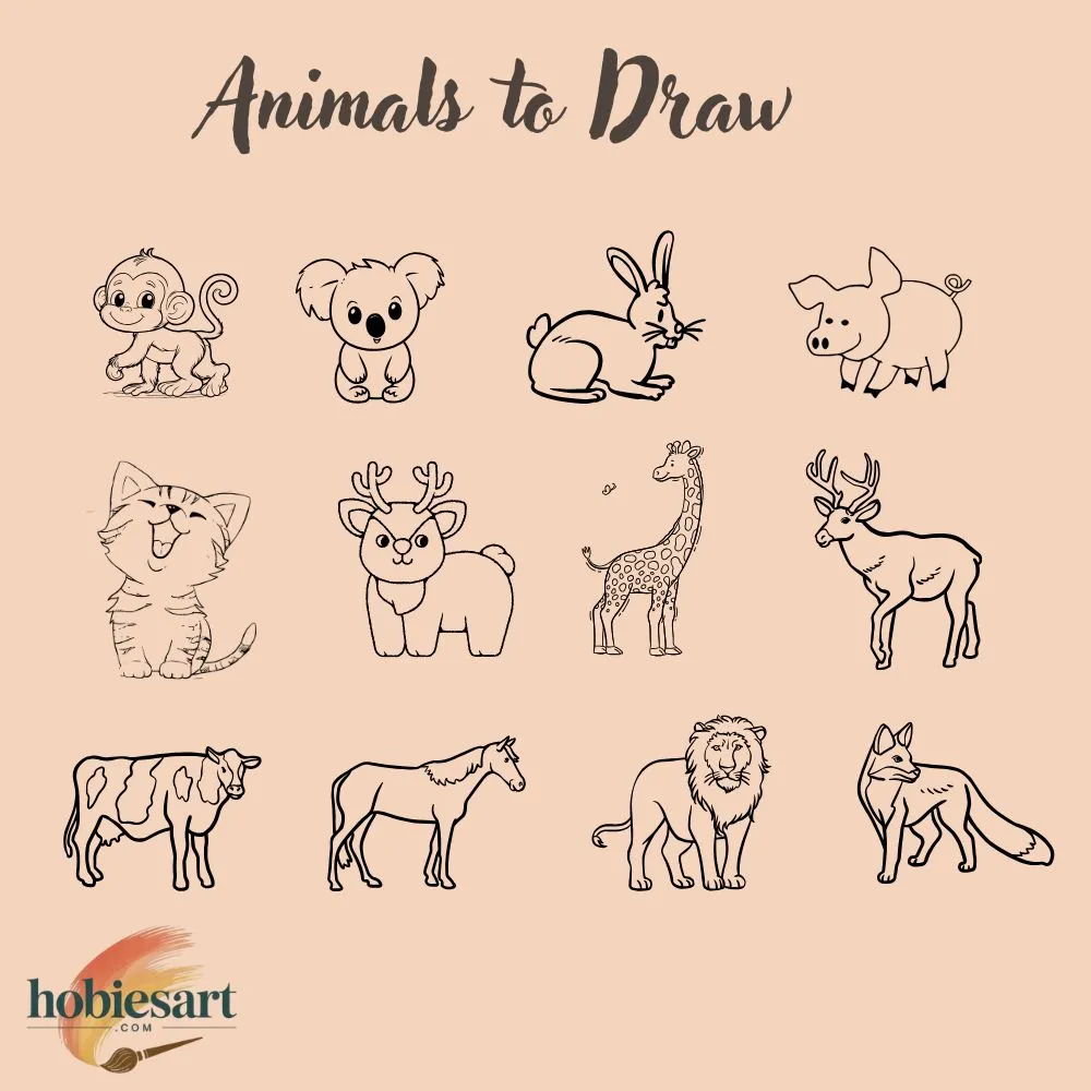 Animals to Draw
