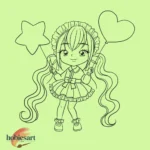 Anime Girl Drawing