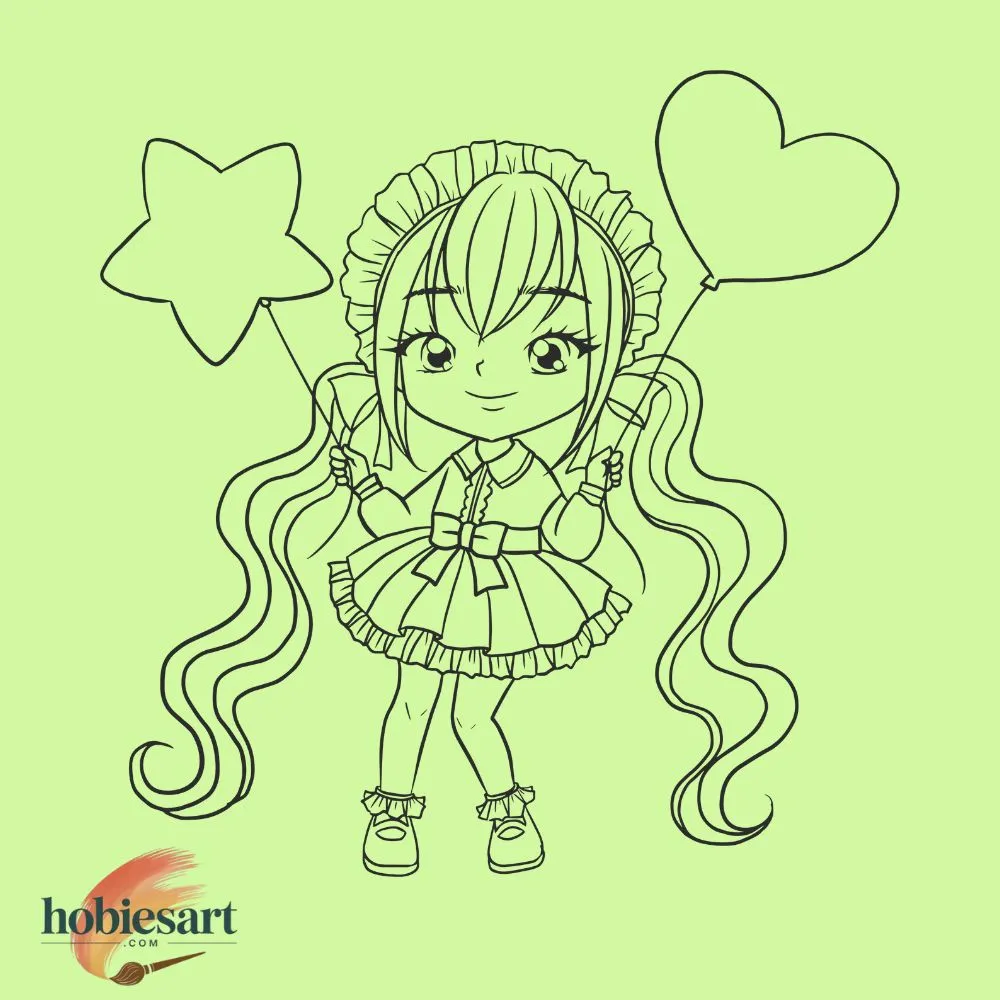 Anime Girl Drawing