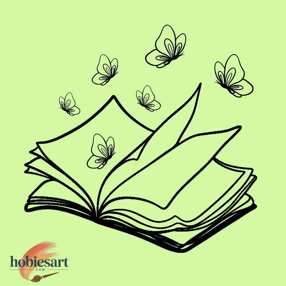 Butterfly with Book