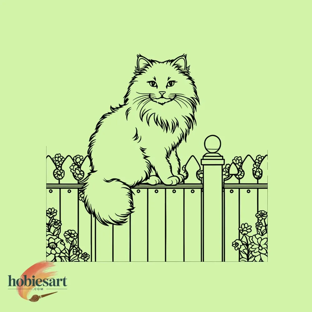 Cat on Fence