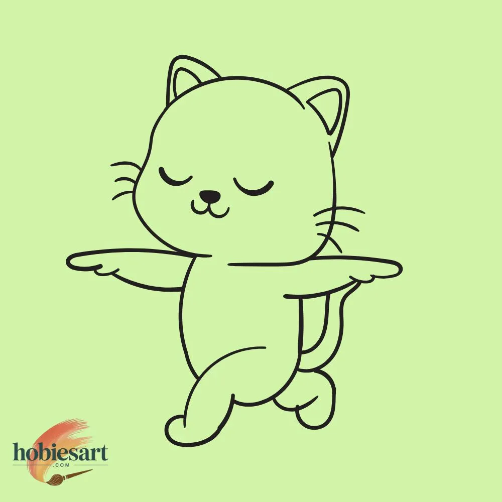 Cat’s Yoga Pose