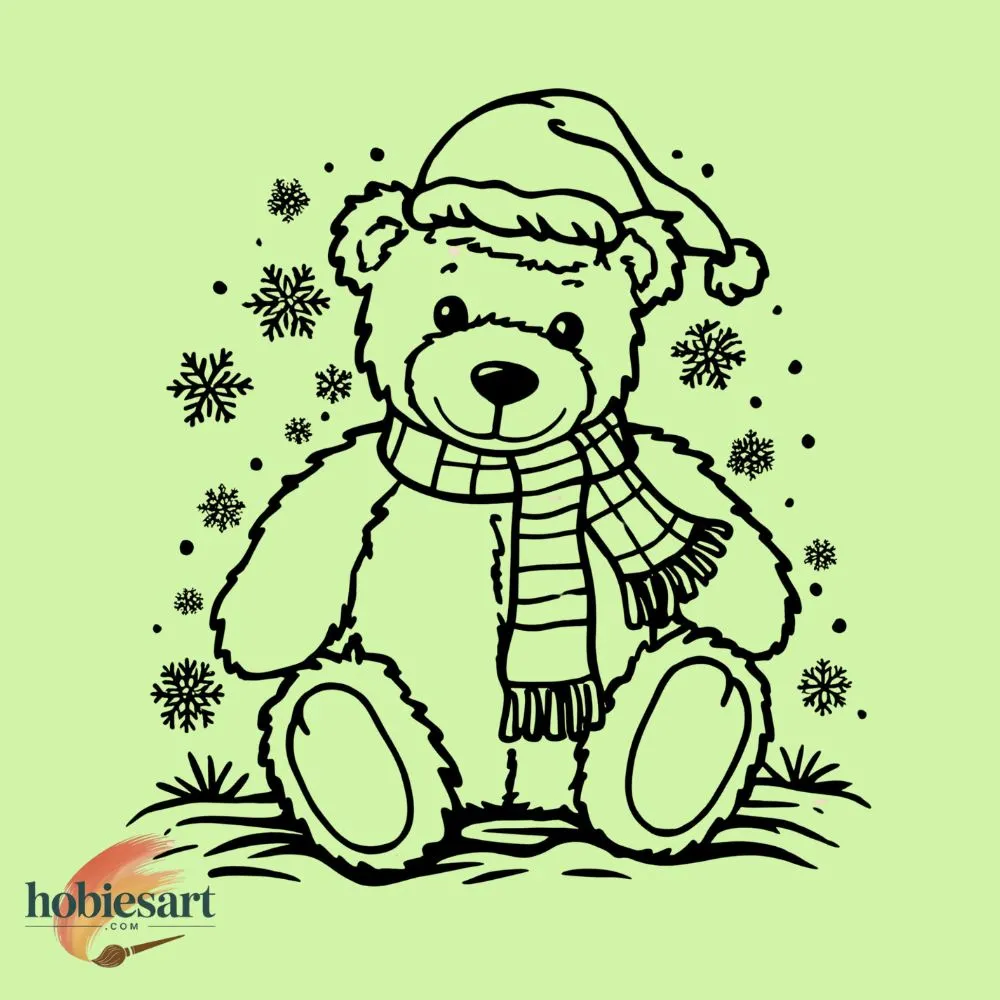 Christmas-themed Teddy Bear
