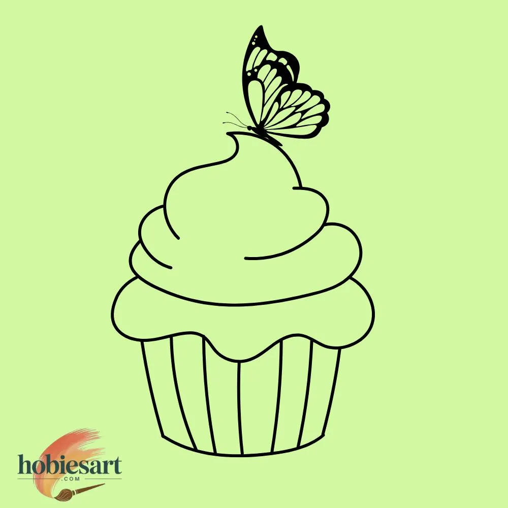 Cupcake Butterfly