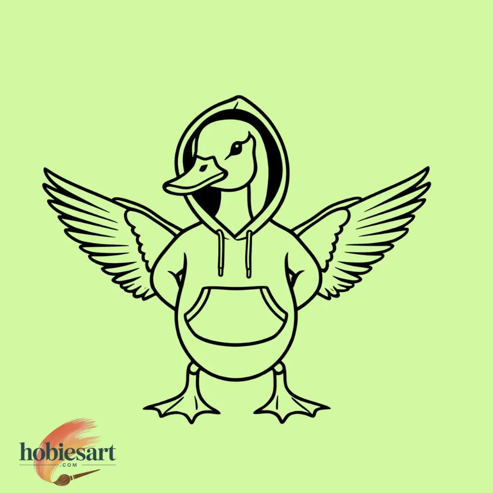 Duck in a Hoodie