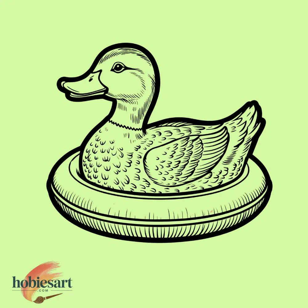 Duck in a Rubber Ring