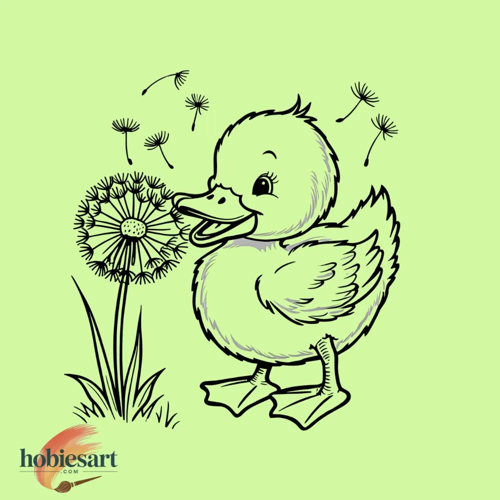 Duckling’s Dandelion Delight