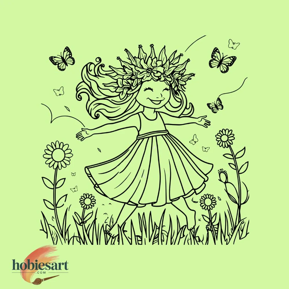 Flower Crown Girl
