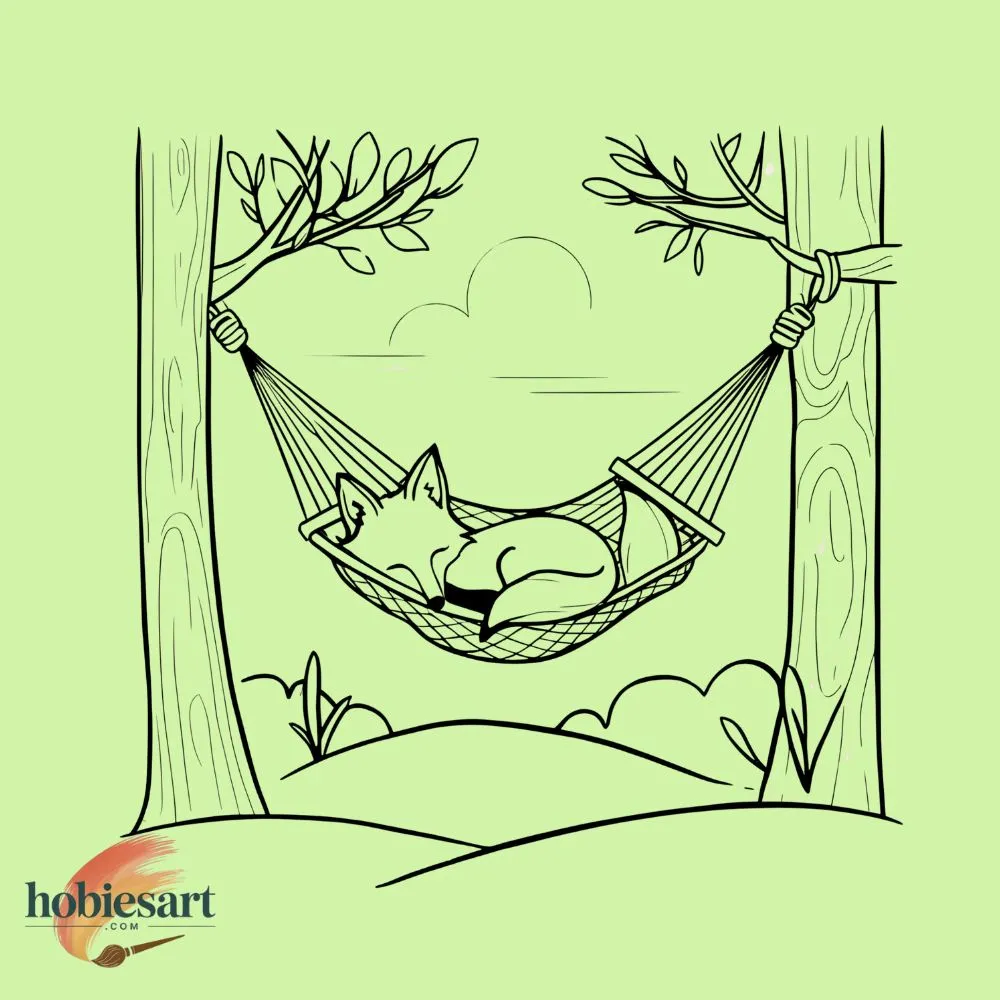 Fox in Hammock