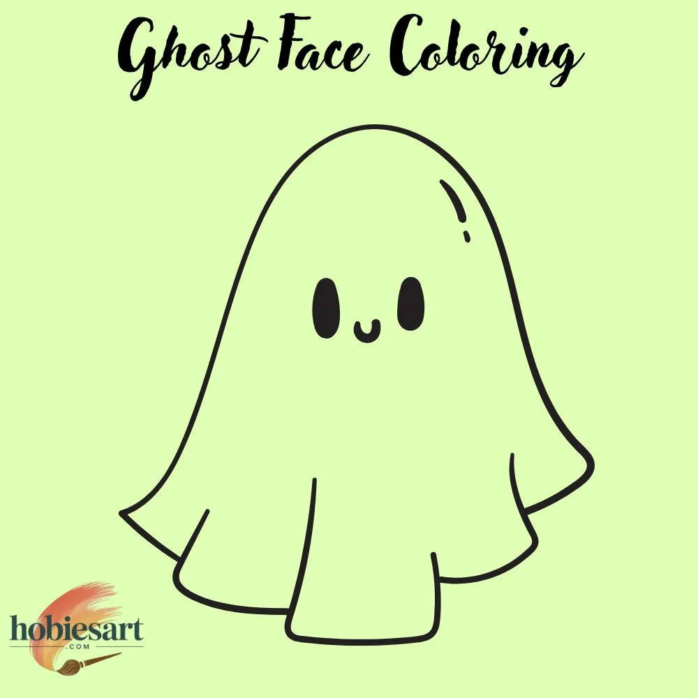 Ghost Face Coloring