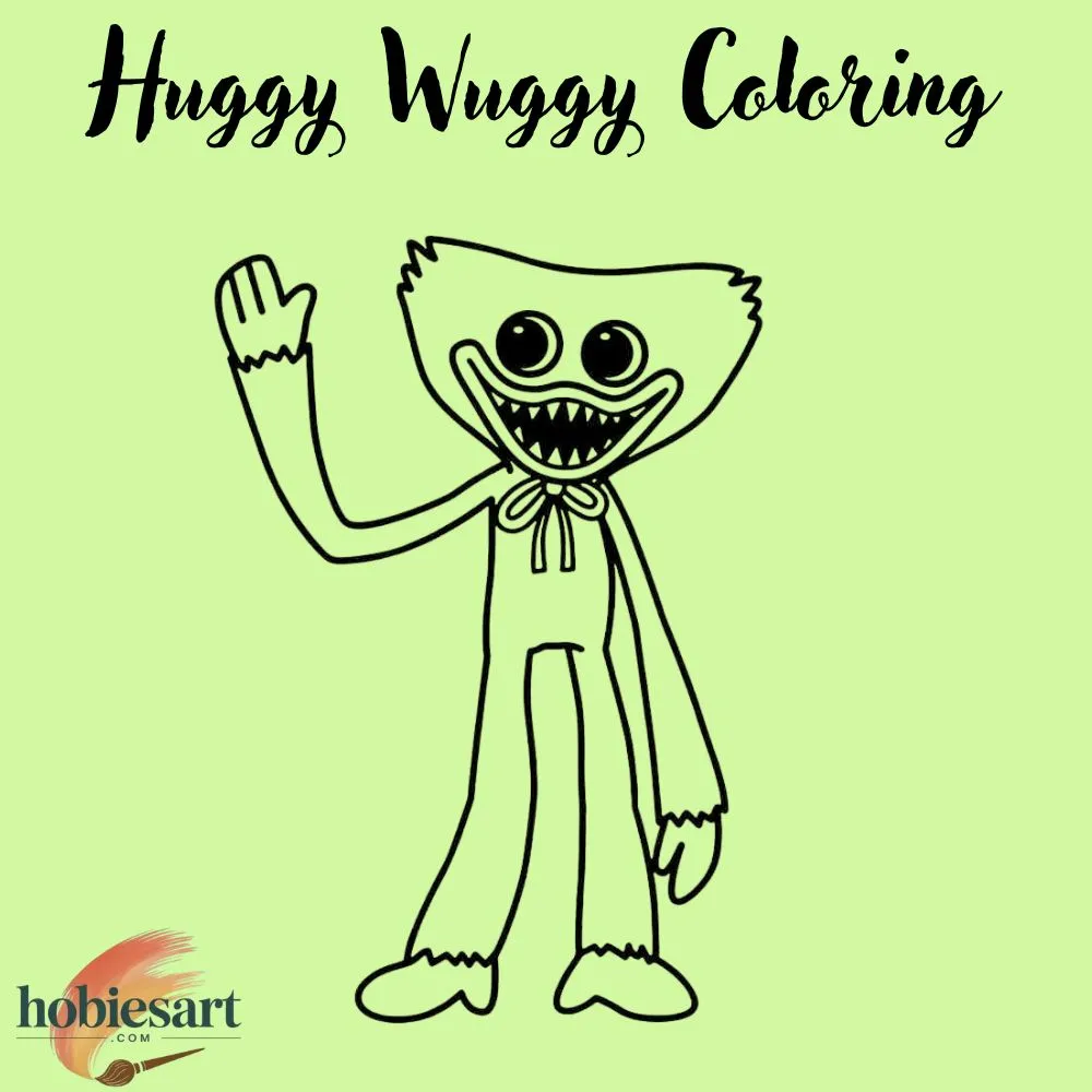 Huggy Wuggy Coloring
