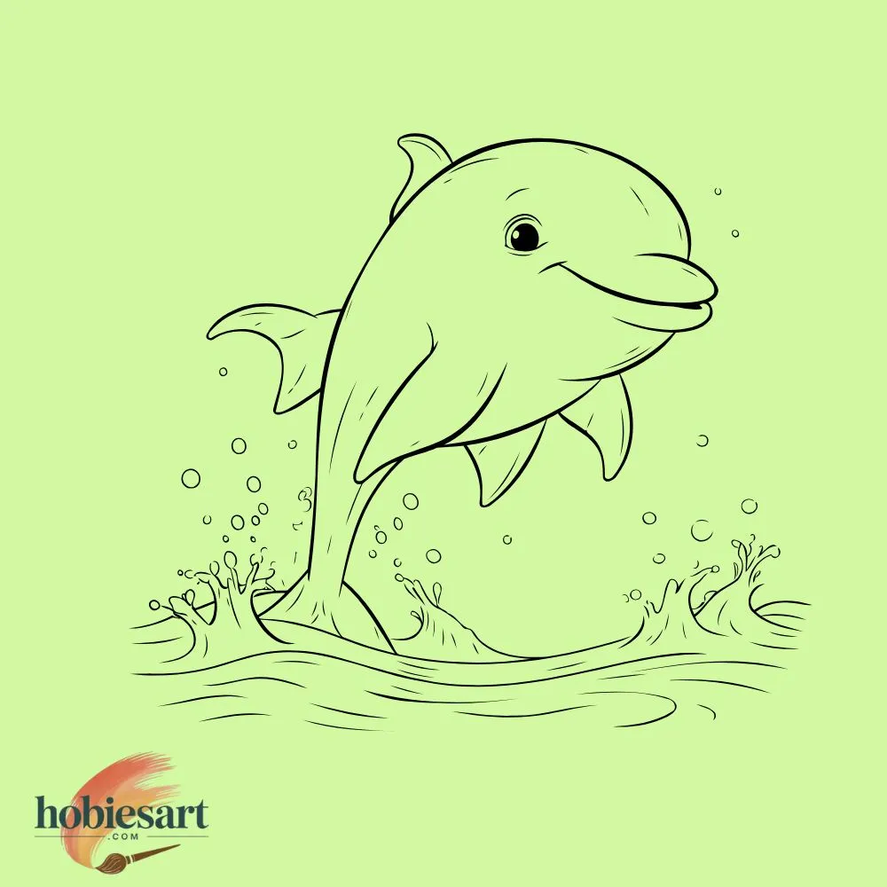 Jumping Out of Water Fish 