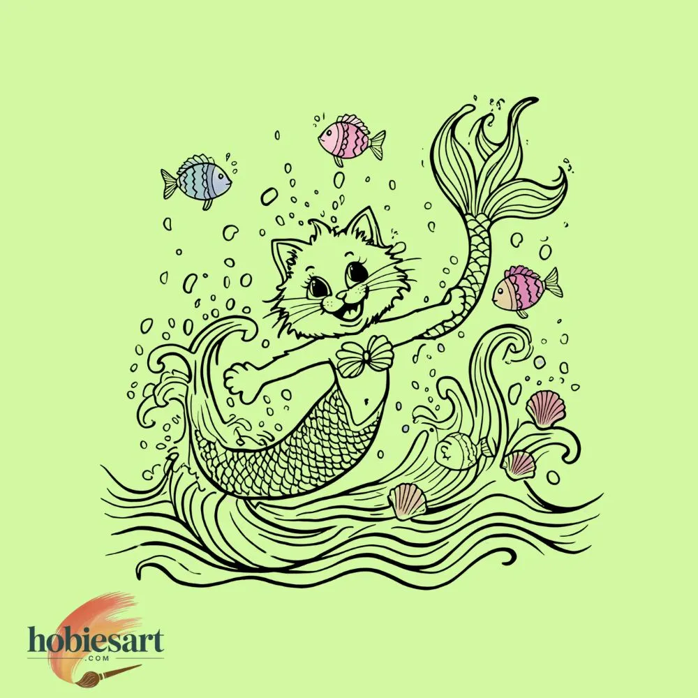 Mermaid Kitty