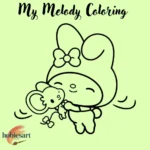 My Melody” Coloring