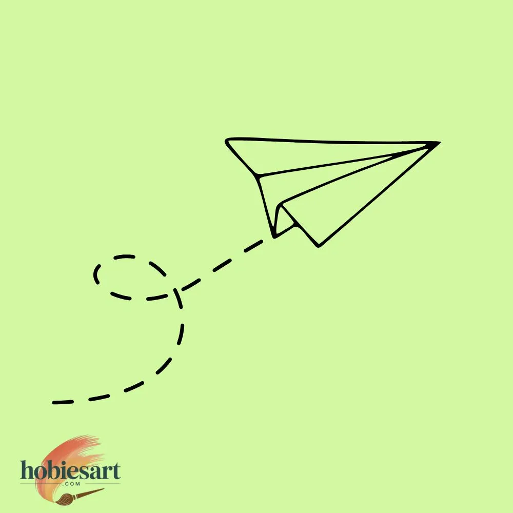Paper Airplane Doodle