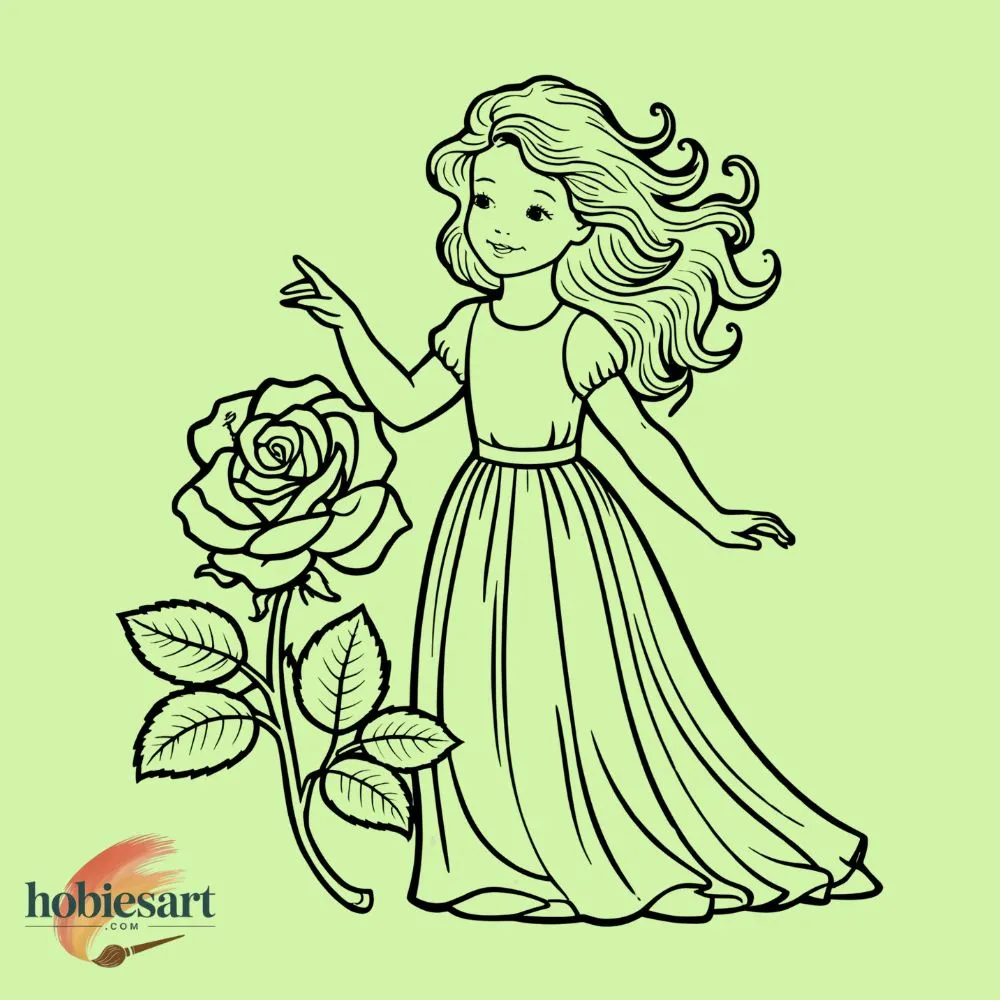 Rose with Girl