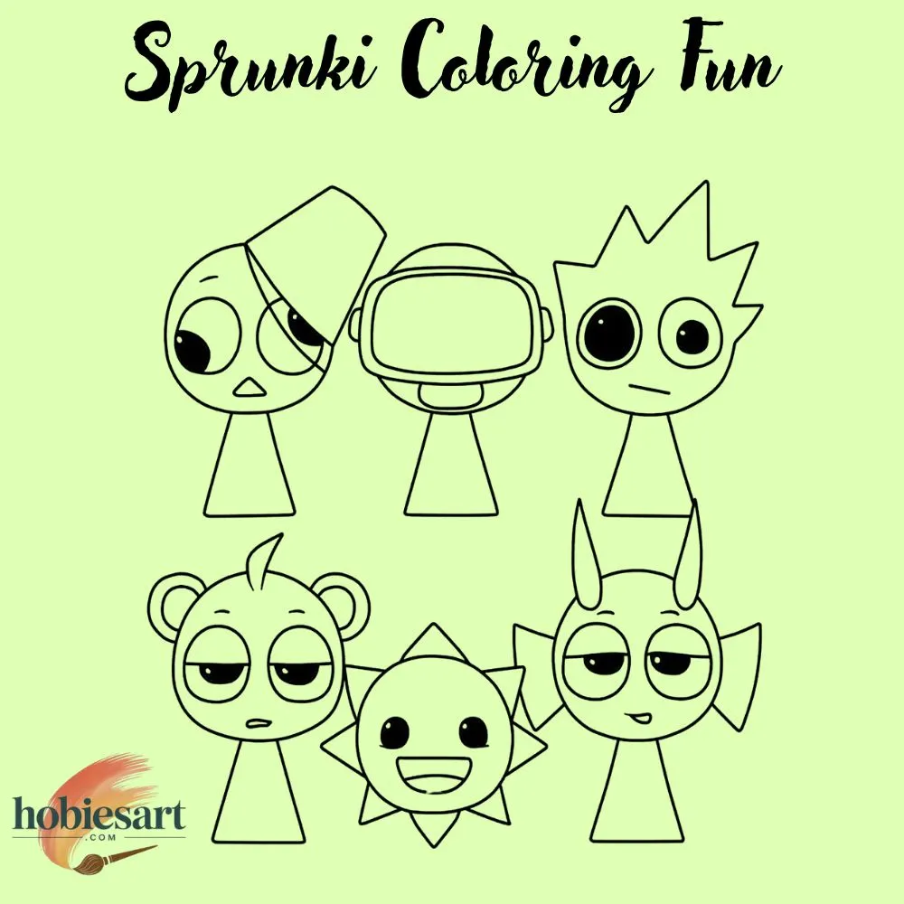 Sprunki Coloring Fun