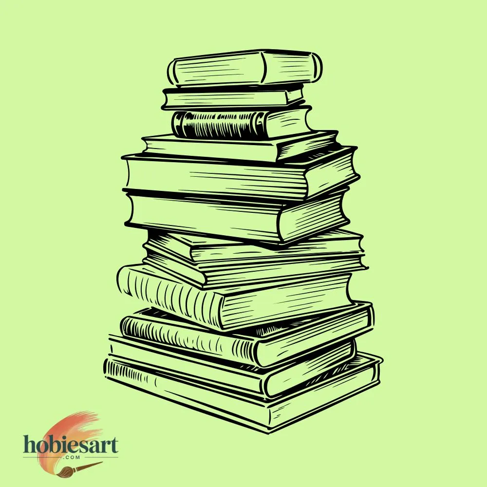 Stacked Books