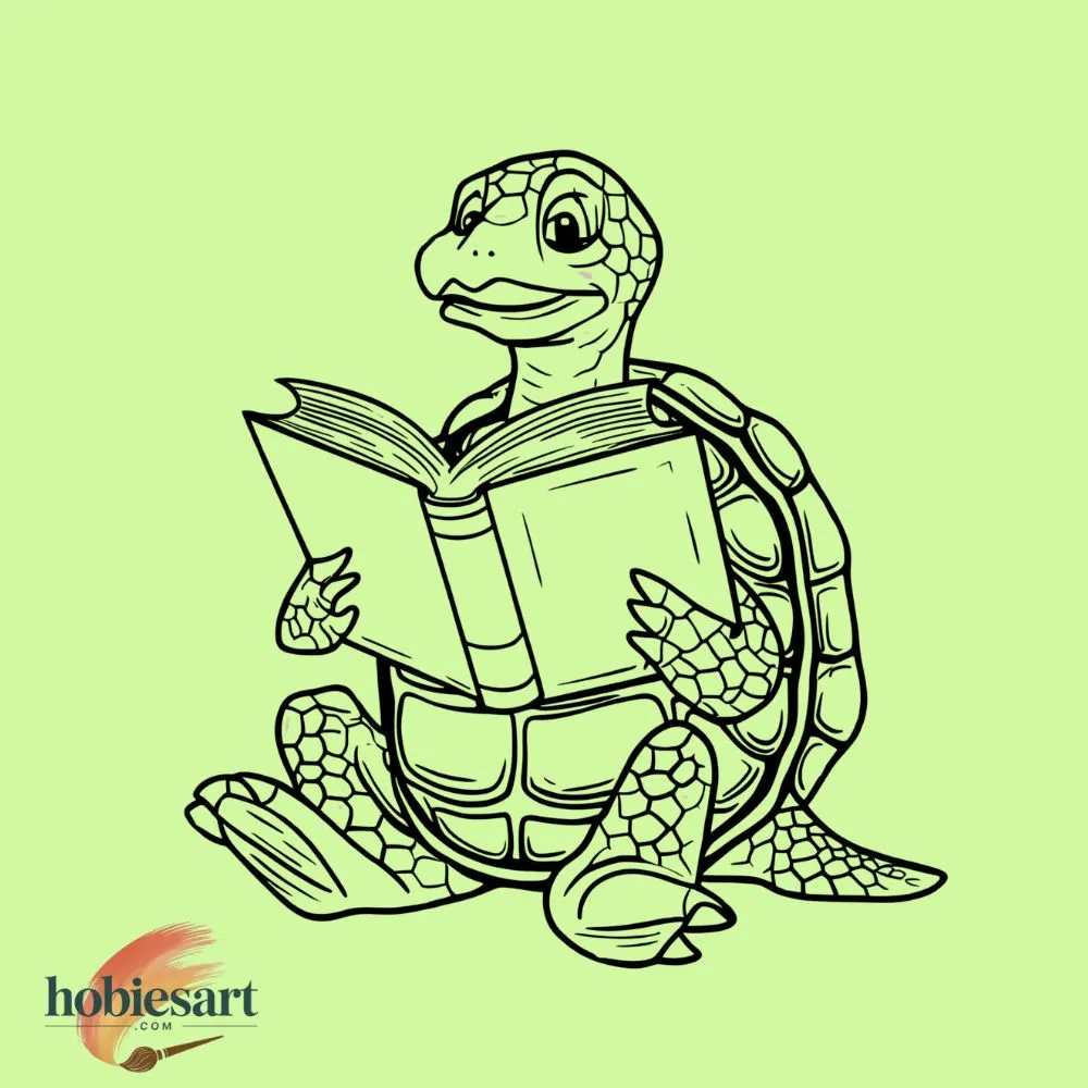 Turtle Reading Book