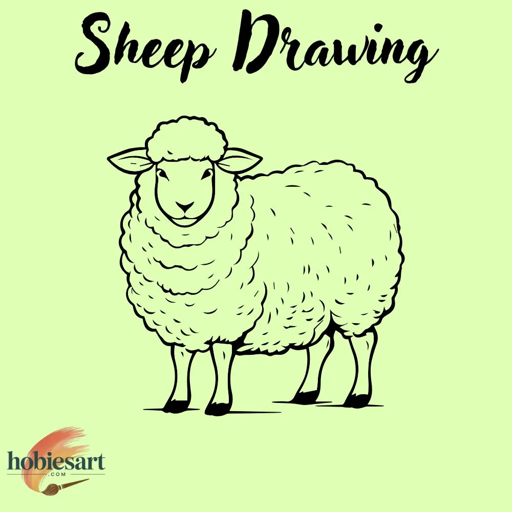 Sheep Drawing
