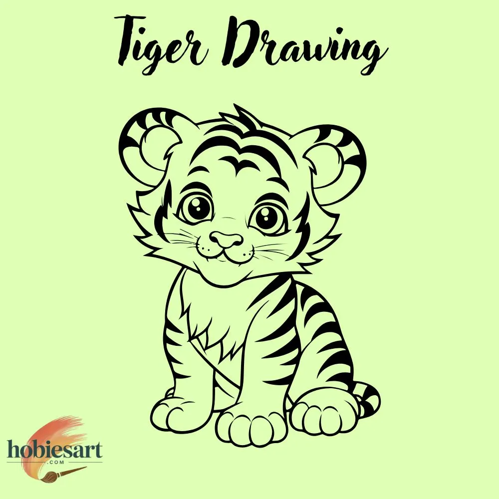 Tiger Drawing