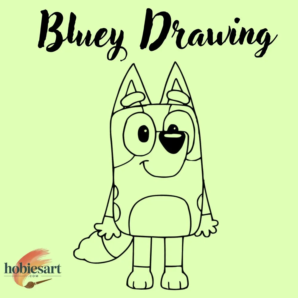 Bluey Drawing Ideas