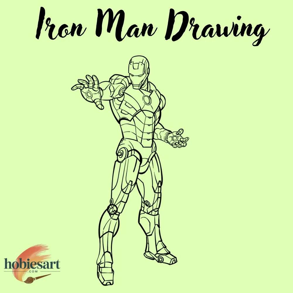 Iron Man Drawing