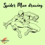 Spider Man drawing